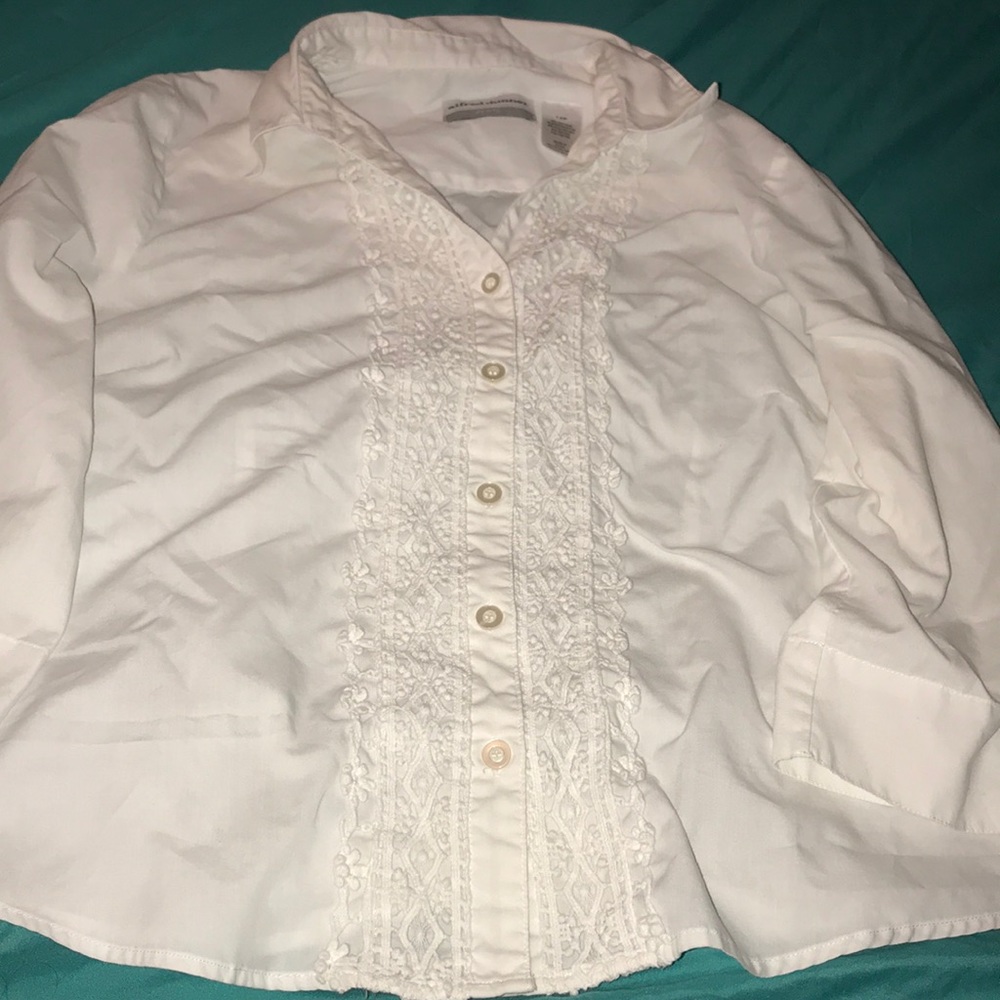 Alfred dunner blouse petite size 14p